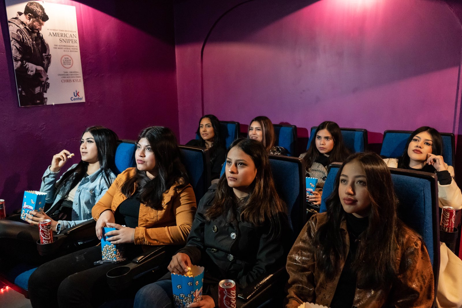 Comunidad UKCenter reunida en el Cinema Club